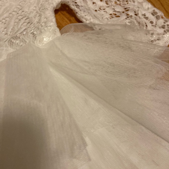 Baby girl tulle flower girl dress - Picture 8 of 14